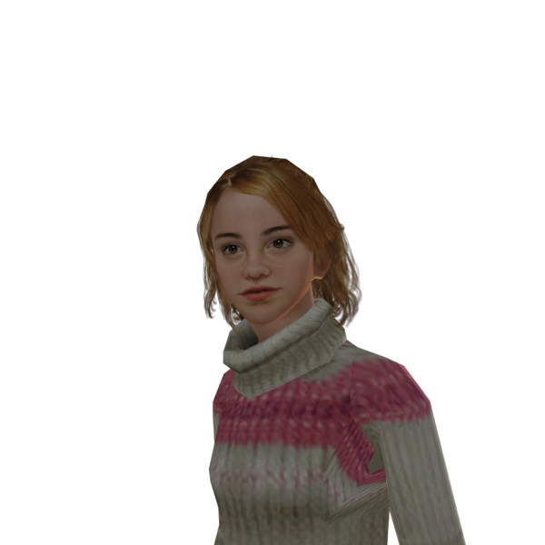 free harry potter hermione granger 3d model - Harry Potter, Hermione Granger, & Ron Weasley by hunterkrech